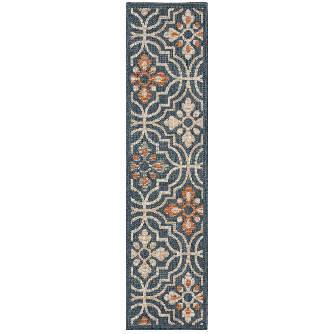 Izola Oriental Indoor/Outdoor Area Rug 